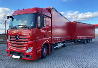 Imagine serviciu transport Șofer de schimb – 3600 - 3720 € Net